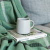 Arden Cotton Slub Throw in Sage