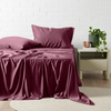 Organic Bamboo Sheets - Aubergine