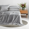 Organic Bamboo 750 Thread Count Sheets - Silver Grey