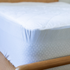 Cotton Mattress Protector - White