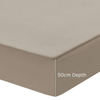 Egyptian Extra Deep Fitted Sheet - Tan