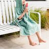 Kids Hooded Towel in Sage